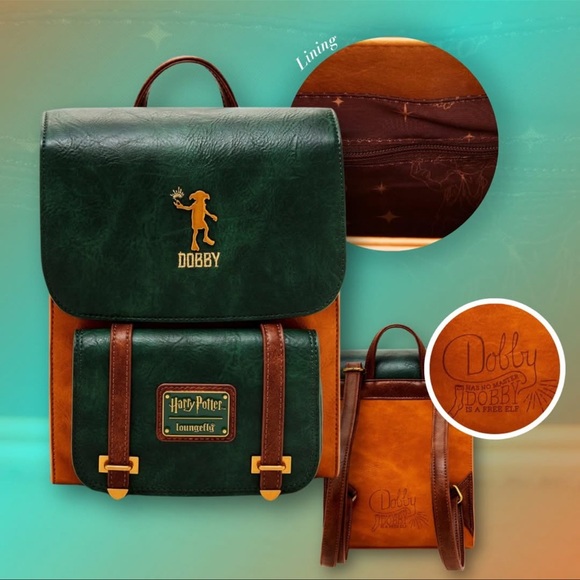 Loungefly Handbags - Loungefly Harry Potter Dobby Flap Mini Backpack - BoxLunch Exclusive